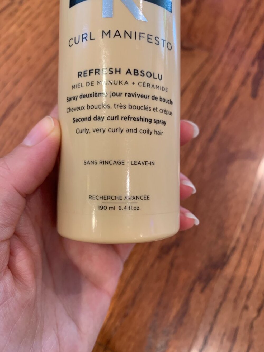 PRE-OWNED Kerastase Curl Manifesto Curl Contour & Refresh Absolu | 6.4/5.1 fl oz - Picture 3 of 10